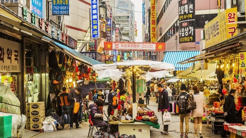 Seoul - Chợ Namdaemun