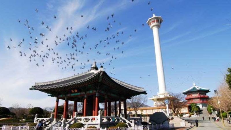 Du lịch Busan - Tháp Busan
