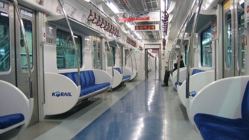 Du lịch Hàn Quốc - Tàu điện ngầm