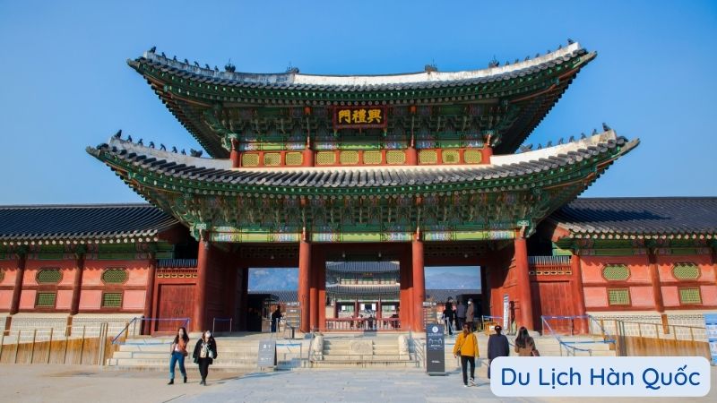 Du lịch Hàn Quốc - Cung điện Gyeongbokgung mang đầy tính lịch sử