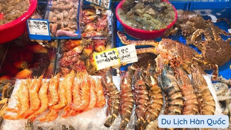 Du lịch Hàn Quốc - Hải sản tươi ngon