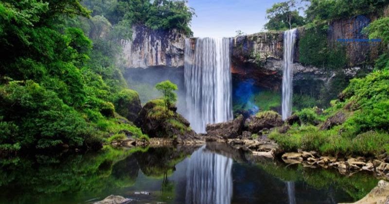 Gia Lai trip - a wild waterfall in Kon Ka Kinh National Park 