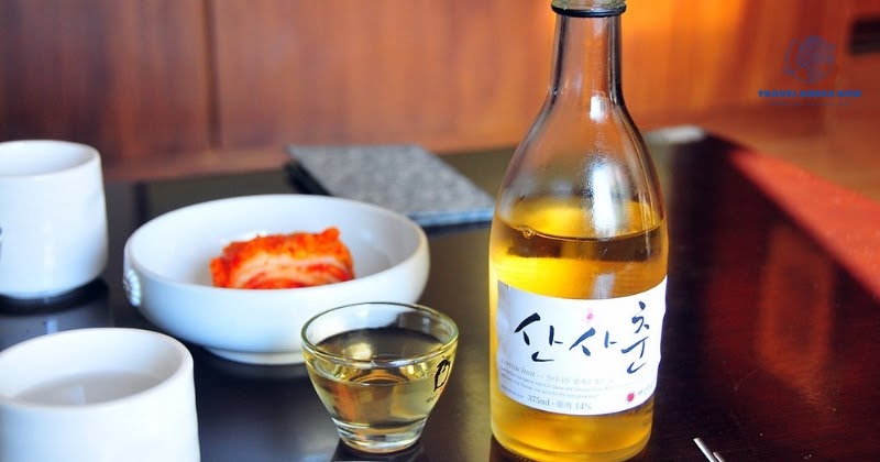 rượu Hàn Quốc - rượu Sansachun